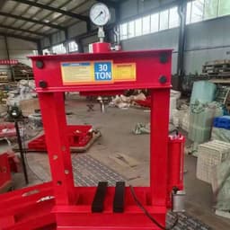 Bàn ép thuỷ lực 30 tấn và 50 tấn có đồng hồ, loại dùng tay và khí nén 2