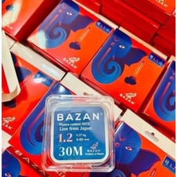 Cước câu cá bazan chuyên làm thẻo, cước thẻo bazan flourcarbon 30m hàng chính hãng 3