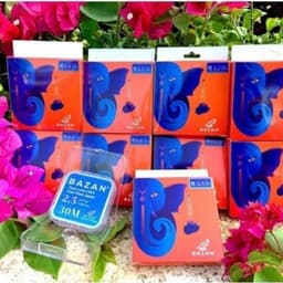 Cước câu cá bazan chuyên làm thẻo, cước thẻo bazan flourcarbon 30m hàng chính hãng 1