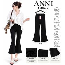 [ANNI.studio] QUẦN UMI ỐNG LOE LỬNG 1