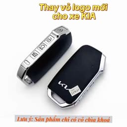 (logo mới) vỏ chìa khoá kia thay thế cho chìa khoá mòn,hỏng.. hoặc nâng cấp logo. 2