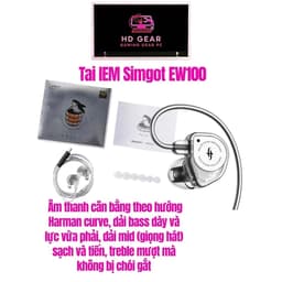 Tai Nghe In Ear SIMGOT EW100 - Chuyên Game FPS 1