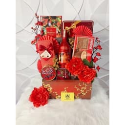 cành đào giả thân cổ 30cm trang trí oản,giỏ quà ,phụ kiện chụp ảnh,decor - Xinh Decor 2