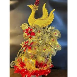Đá giọt lệ gắn đuôi công - Đá gắn mắt công hàng đẹp - Xinh Decor 5