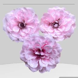 Combo 3 Đầu bông hoa hồng trà nhiều màu trang trí oản tài lộc, giỏ hoa quà hàng loại 1 - Xinh Decor 1