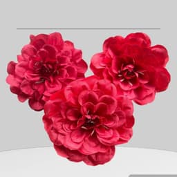 Combo 3 Đầu bông hoa hồng trà nhiều màu trang trí oản tài lộc, giỏ hoa quà hàng loại 1 - Xinh Decor 7