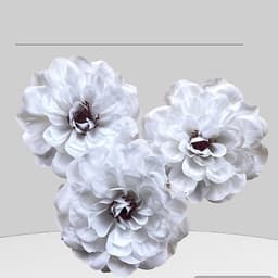 Combo 3 Đầu bông hoa hồng trà nhiều màu trang trí oản tài lộc, giỏ hoa quà hàng loại 1 - Xinh Decor 3