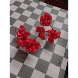 Combo 10 Cành quả cherry (sơ ri) đào đông xốp trang trí oản tài lộc,giỏ quà bó hoa, vòng nguyệt quế - Xinh Decor 4