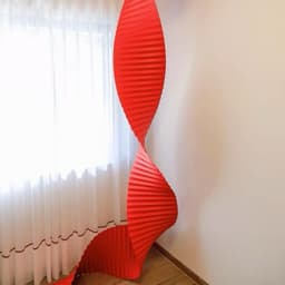 dải giấy đỏ gợn sóng trang trí lễ cưới, decor tết, tiệc sinh nhật - Xinh Decor 3