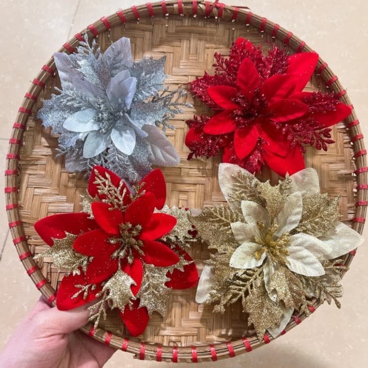 Sỉ hoa trạng nguyên làm oản,trang trí tết, trang trí giỏ quà Tết hàng loại 1 - Xinh Decor