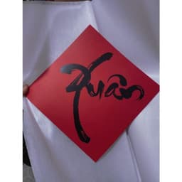 Chữ Tết, chữ Xuân chữ Thư pháp trang trí Tết, decor cực sang chảnh loại đẹp - Xinh Decor 2
