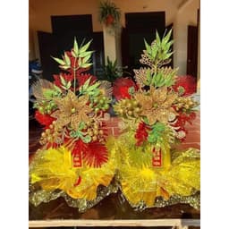 Combo 5 Bông hoa TRẠNG NGUYÊN làm oản,trang trí tết hàng loại 1 - Xinh Decor 4