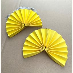 quạt giấy, rẻ quạt nửa làm oản,làm tháp bánh,trang trí ,decor hàng đẹp - Xinh Decor 6