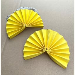 quạt giấy, rẻ quạt nửa làm oản,làm tháp bánh,trang trí ,decor hàng đẹp - Xinh Decor 5