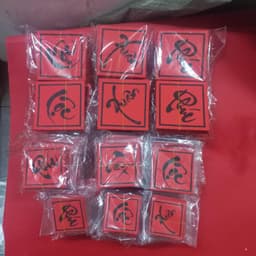 3 Tem Vuông Chữ Tết, Xuân, Phát, Tài, Phúc, Lộc, Thọ trang trí hàng loại 1 - Xinh Decor 8