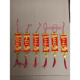Combo 5 mẫu Khánh liễng, dây treo trang trí cây mai đào tết hàng đẹp - Xinh Decor 5