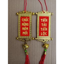 Combo 5 mẫu Khánh liễng, dây treo trang trí cây mai đào tết hàng đẹp - Xinh Decor 3