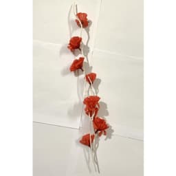 Lẻ 3 nhánh đào râu trang trí làm oản , tháp phụ kiện đẹp - Xinh Decor 4