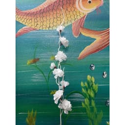 Lẻ 3 nhánh đào râu trang trí làm oản , tháp phụ kiện đẹp - Xinh Decor 6