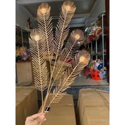 cành rẻ quạt,đào đông,cành táo đồng dài 75cm trang trí decor tết 2025 - Xinh Decor 4