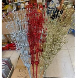 Cành quả châu, châu xòe, châu rủ, trang trí oản tài lộc,cắm bình hàng loại 1 - Xinh Decor 2