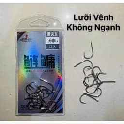 [BAO GIÁ TOÀN SÀN] Lưỡi Mỹ Nhân Ngư Giao Long, Lưỡi Câu Cá Không Ngạnh Chuyên Đánh Trắm Cỏ, Chép, Chống Oải Tốt 2
