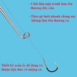 [ GIÁ RẺ] Gỡ Lưỡi Câu Cá Cao Cấp Chuyên Dụng Tích Hợp Nam Châm Đa Chức Năng 4