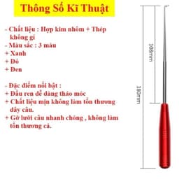 [ GIÁ RẺ] Gỡ Lưỡi Câu Cá Cao Cấp Chuyên Dụng Tích Hợp Nam Châm Đa Chức Năng 2