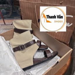 (D0491) Boot sandannu  quai khoá  cao 5 phân  -   Thanh Vân Shoes - Bốt nữ/Sandannu 9