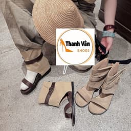(D0491) Boot sandannu  quai khoá  cao 5 phân  -   Thanh Vân Shoes - Bốt nữ/Sandannu 3
