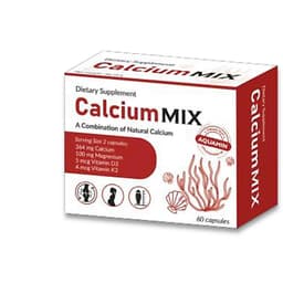 **Calcium Mix (HỘP MÀU ĐỎ; 60 Viên)- Canxi Tảo Biển Đỏ Cho Bà Bầu Dễ Hấp Thu,xương chắc khỏe >BUNINY SHOP$ 1