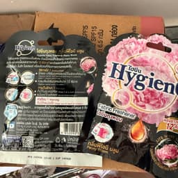 [ CHUẨN THÁI] combo 6 túi thơm HYGIENE 8g/túi màu hồng/ đen/ trắng hồng 7