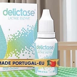 DELICTASE DROPS Men tiêu hóa hỗ trợ ngừa tiêu chảy, nôn trớ, kém hấp thụ do bất dung nạp lactose <BUNBUN SHOP 5