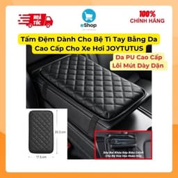 Tấm Đệm Dành Cho Bệ Tì Tay Bằng Da PU Cao Cấp Cho Ô tô / Xe Hơi JOYTUTUS (À Má Zôn Mỹ) 1