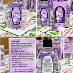 Dầu Gió Thảo Linh Hoa 6ml – Hương Hoa Oải Hương, Làm Dịu Da, Dùng Massage Ngoài Da 3