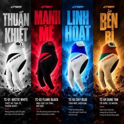 Găng Tay Bida CPBA V3 Tri-Core Series (Chính hãng) 3 Ngón Hở Ngón, Găng Bi A Chuyên Nghiệp Co Giãn Thoáng Khí 2