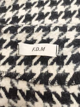 [2hand] Đầm dạ tweet lông mềm dày sát nách cổ V freesize đến L 5