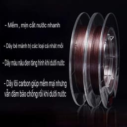 [ BAO GIÁ TOÀN SÀN ] Dây dù PE Lõi Cước carbon 2