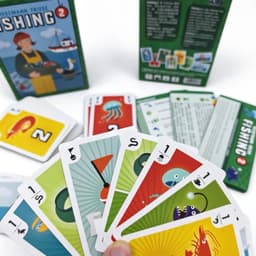 Fishing 2 Board Game Friedemann Friese  – Game Thẻ Bài Trick-Taking Chiến Thuật Câu Cá 3–5 Người, Bản Standalone B4BG 3