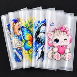 Logo in theo yêu cầu, tên bé, ủi balo, mác quần áo, sticker dán quần áo dễ dàng thao tác bằng bàn là 9