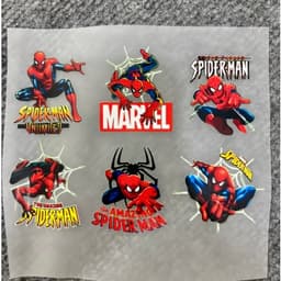 Logo in theo yêu cầu, tên bé, ủi balo, mác quần áo, sticker dán quần áo dễ dàng thao tác bằng bàn là 8