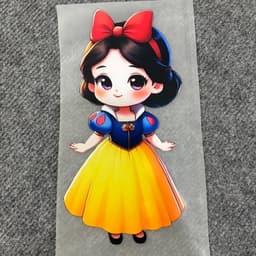 Logo in theo yêu cầu, tên bé, ủi balo, mác quần áo, sticker dán quần áo dễ dàng thao tác bằng bàn là 7
