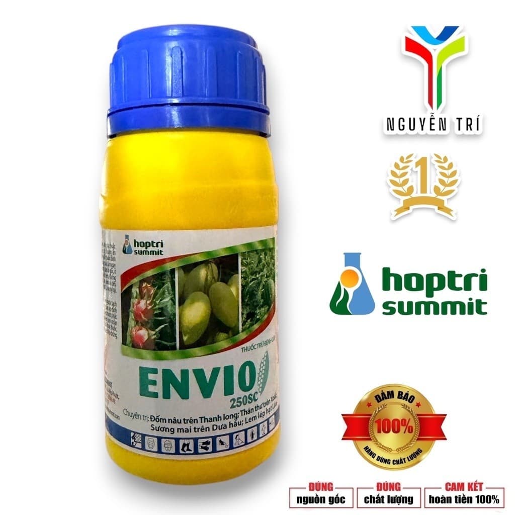 1 thùng 20 chai Envio 250SC Hợp Trí - Đặc Trị Đốm Nâu Thanh Long, Thán Thư Xoài