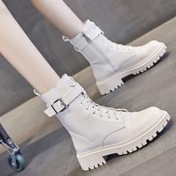 Bốt Ullazang Cổ Cao Martin cá tinh năng động đế 4p 3