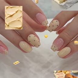 Sơn gel màu vàng bơ (vàng kem nhạt), hãng SORA LAB. 2