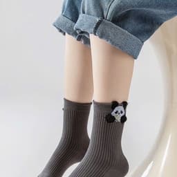 Set 10 Đôi Tất Trẻ Em Chất Cotton Mềm Mại Êm Chân Thoáng Khí 1-10 tuổi 2