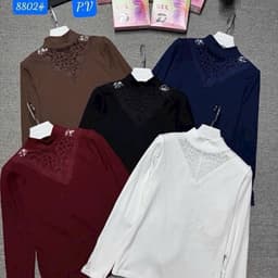 Áo Giữ Nhiệt Thun Tăm Mix Ren Siêu Ấm 6
