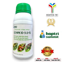 Phân Bón Lá Hợp Trí Humic NPK 10-5-2+TE chai 500ml Không Độc Hại 1