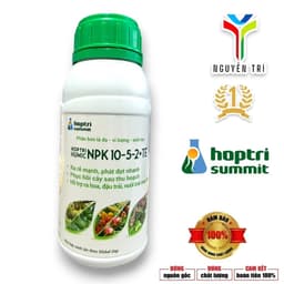 Phân Bón Lá Hợp Trí Humic NPK 10-5-2+TE chai 500ml Không Độc Hại 4