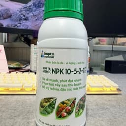 Phân Bón Lá Hợp Trí Humic NPK 10-5-2+TE chai 500ml Không Độc Hại 5